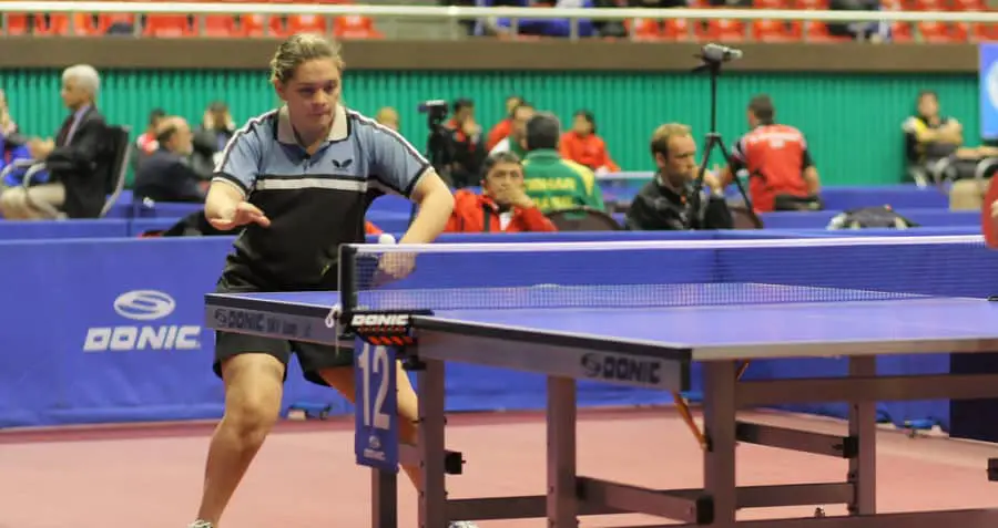 Why do Table Tennis Players Blow on their Hands?