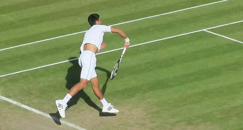 Players Wear Whites at Wimbledon